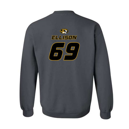 Missouri - NCAA Football : Braylon Ellison - Classic Shersey Crewneck Sweatshirt-1