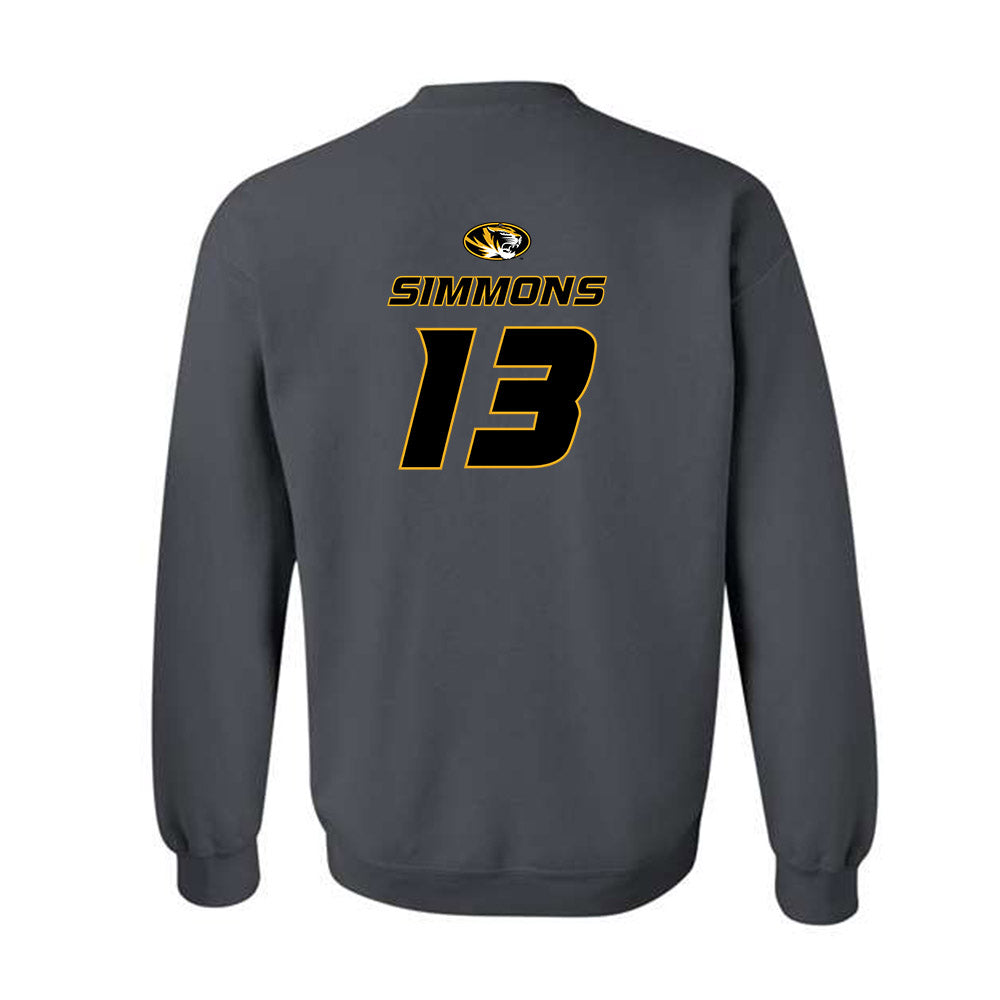 Missouri - NCAA Football : Austin Simmons - Classic Shersey Crewneck Sweatshirt-1