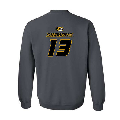 Missouri - NCAA Football : Austin Simmons - Classic Shersey Crewneck Sweatshirt-1