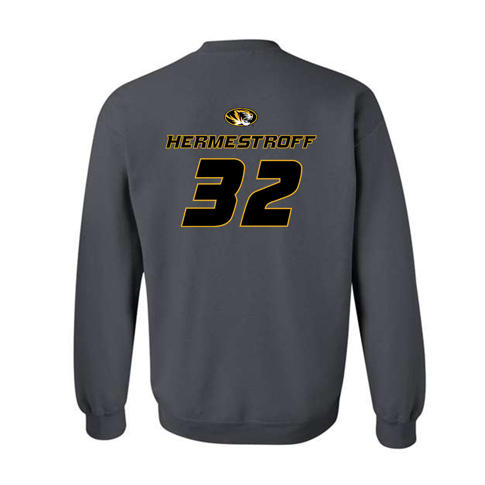 Missouri - NCAA Football : Maddux Hermestroff - Classic Shersey Crewneck Sweatshirt-1