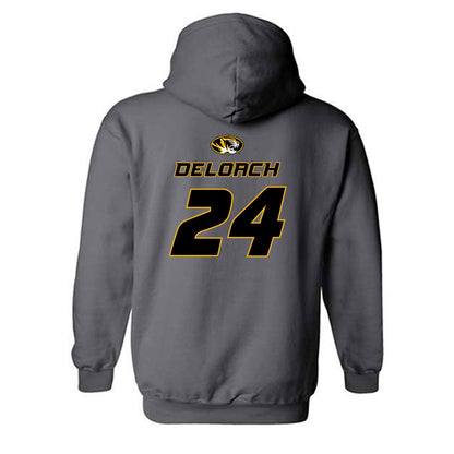 Missouri - NCAA Football : Nicholas DeLoach - Classic Shersey Hooded Sweatshirt-1
