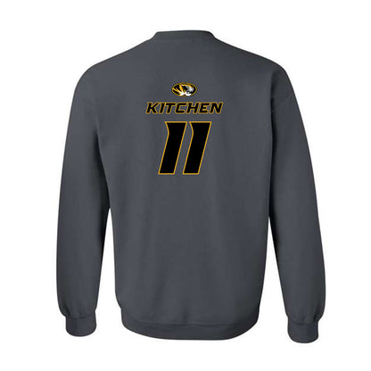 Missouri - NCAA Football : Langden Kitchen - Classic Shersey Crewneck Sweatshirt-1