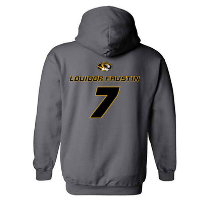 Missouri - NCAA Football : Kensley Louidor Faustin - Classic Shersey Hooded Sweatshirt-1