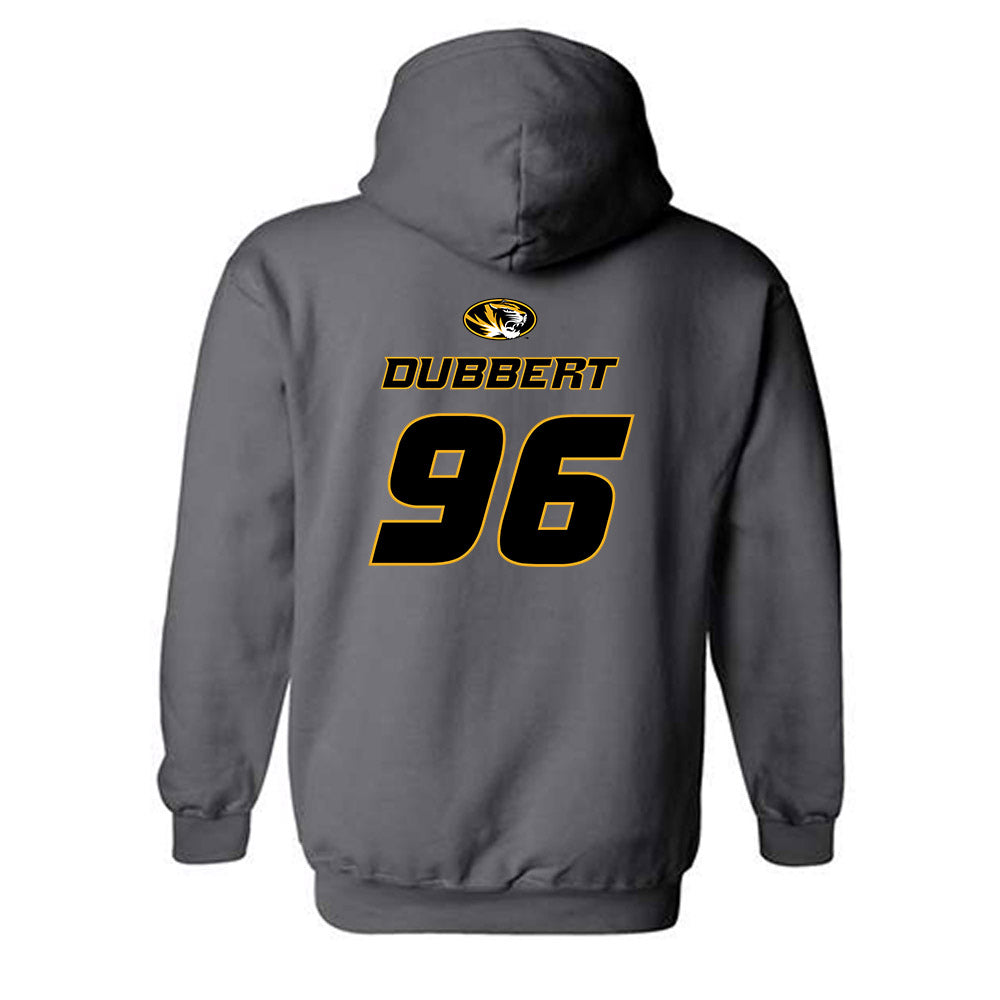 Missouri - NCAA Football : Aidan Dubbert - Classic Shersey Hooded Sweatshirt-1