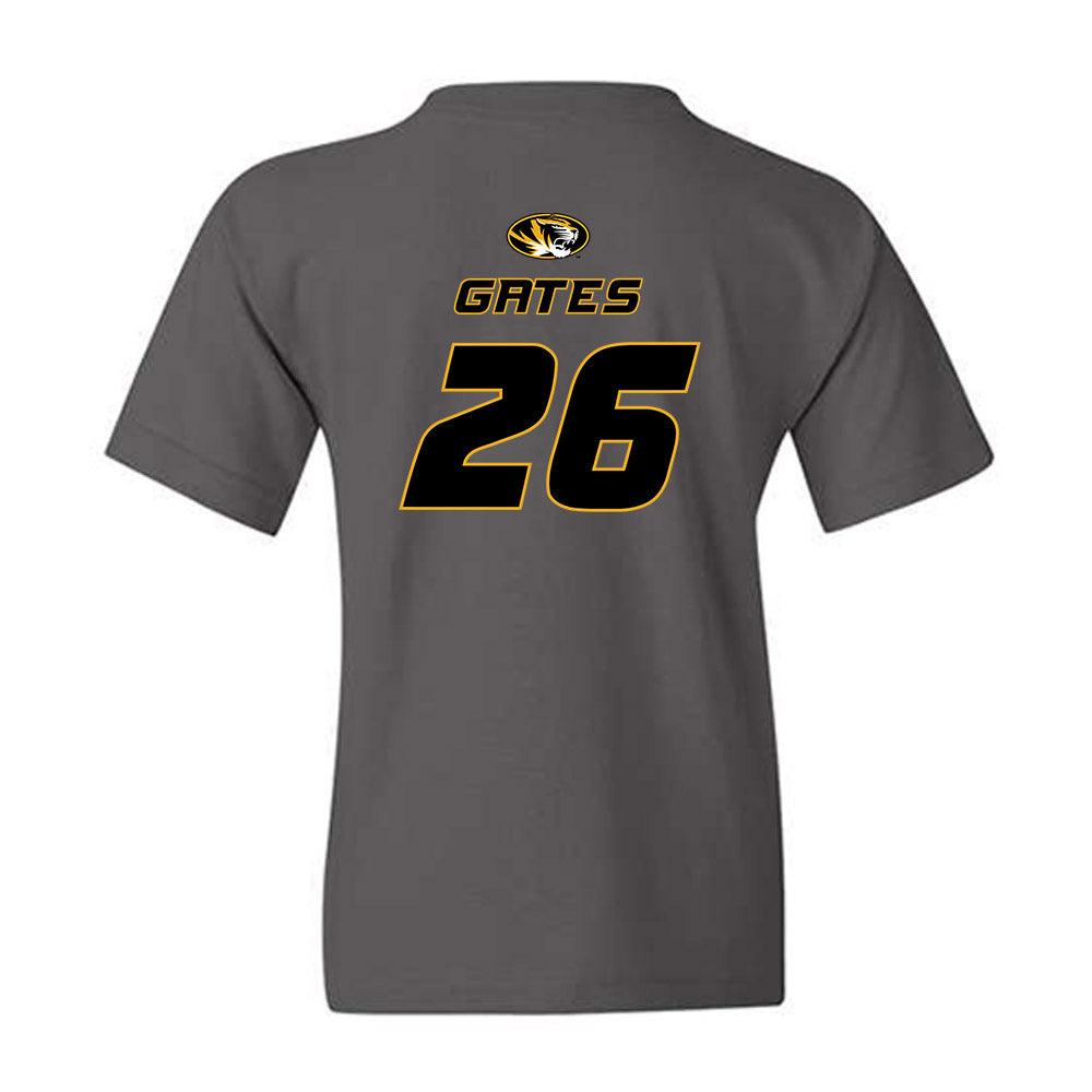 Missouri - NCAA Football : Jaxson Gates - Classic Shersey Youth T-Shirt-1