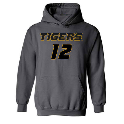 Missouri - NCAA Football : Devyon Hill-Lomax - Classic Shersey Hooded Sweatshirt-0