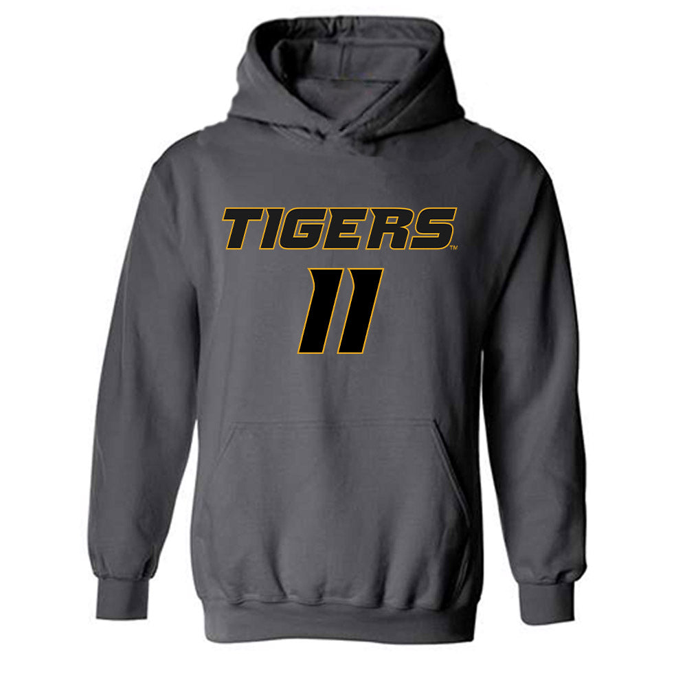Missouri - NCAA Football : Langden Kitchen - Classic Shersey Hooded Sweatshirt-0