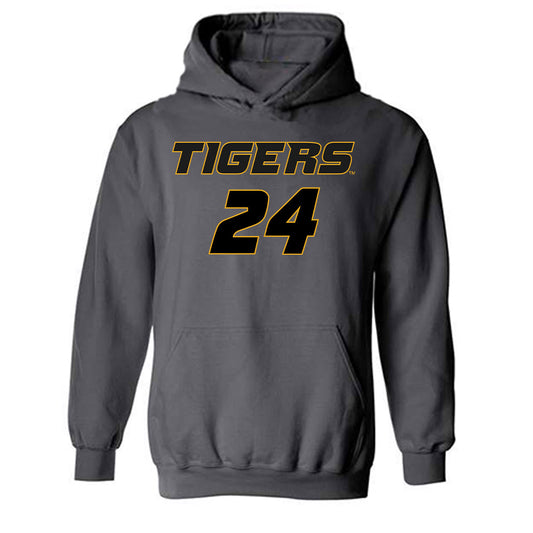 Missouri - NCAA Football : Xaishaun Edwards - Classic Shersey Hooded Sweatshirt-0