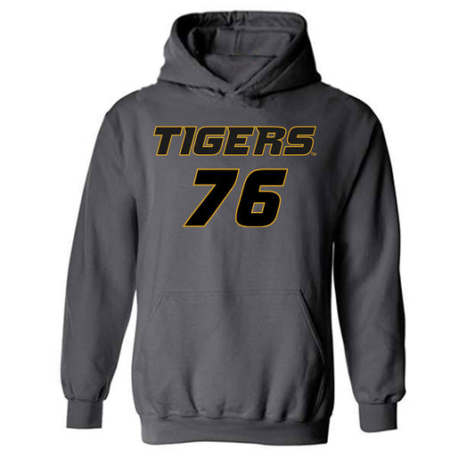Missouri - NCAA Football : Jack Lange - Classic Shersey Hooded Sweatshirt-0