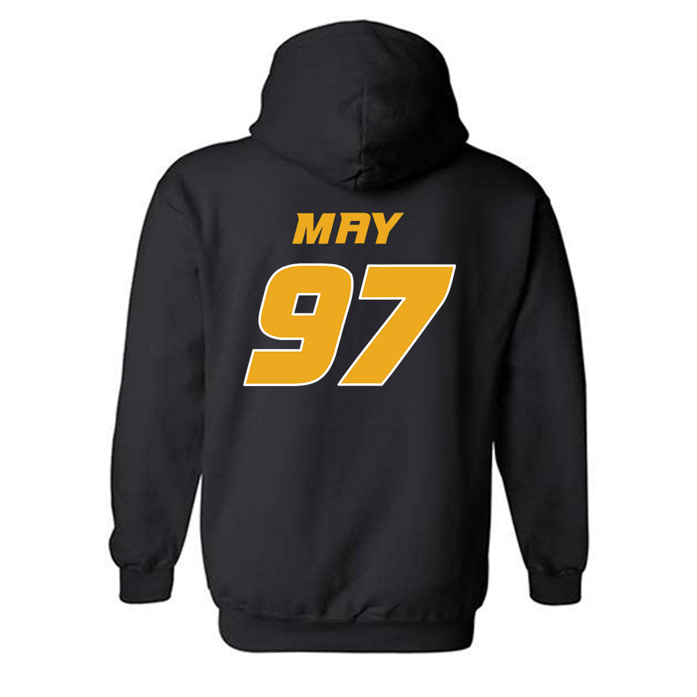 Missouri - NCAA Football : CJ May - Classic Shersey Hooded Sweatshirt-1