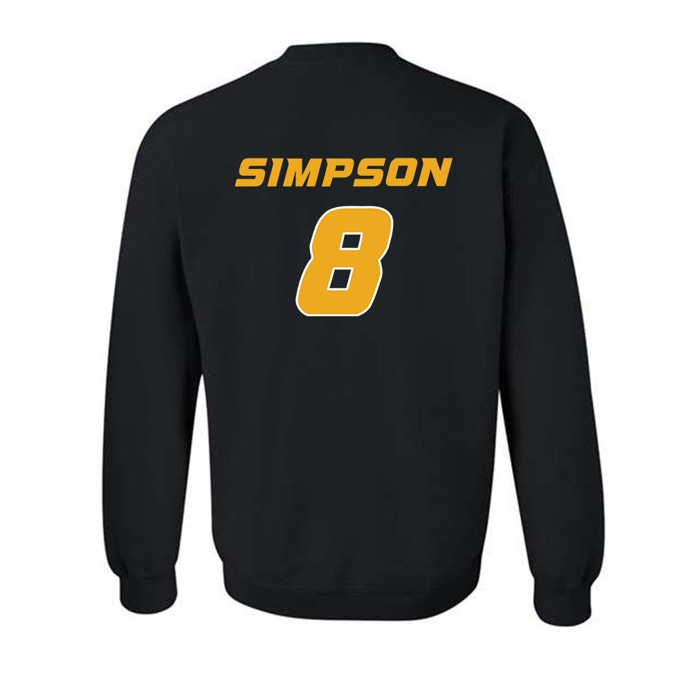 Missouri - NCAA Football : Donta Simpson - Classic Shersey Crewneck Sweatshirt-1