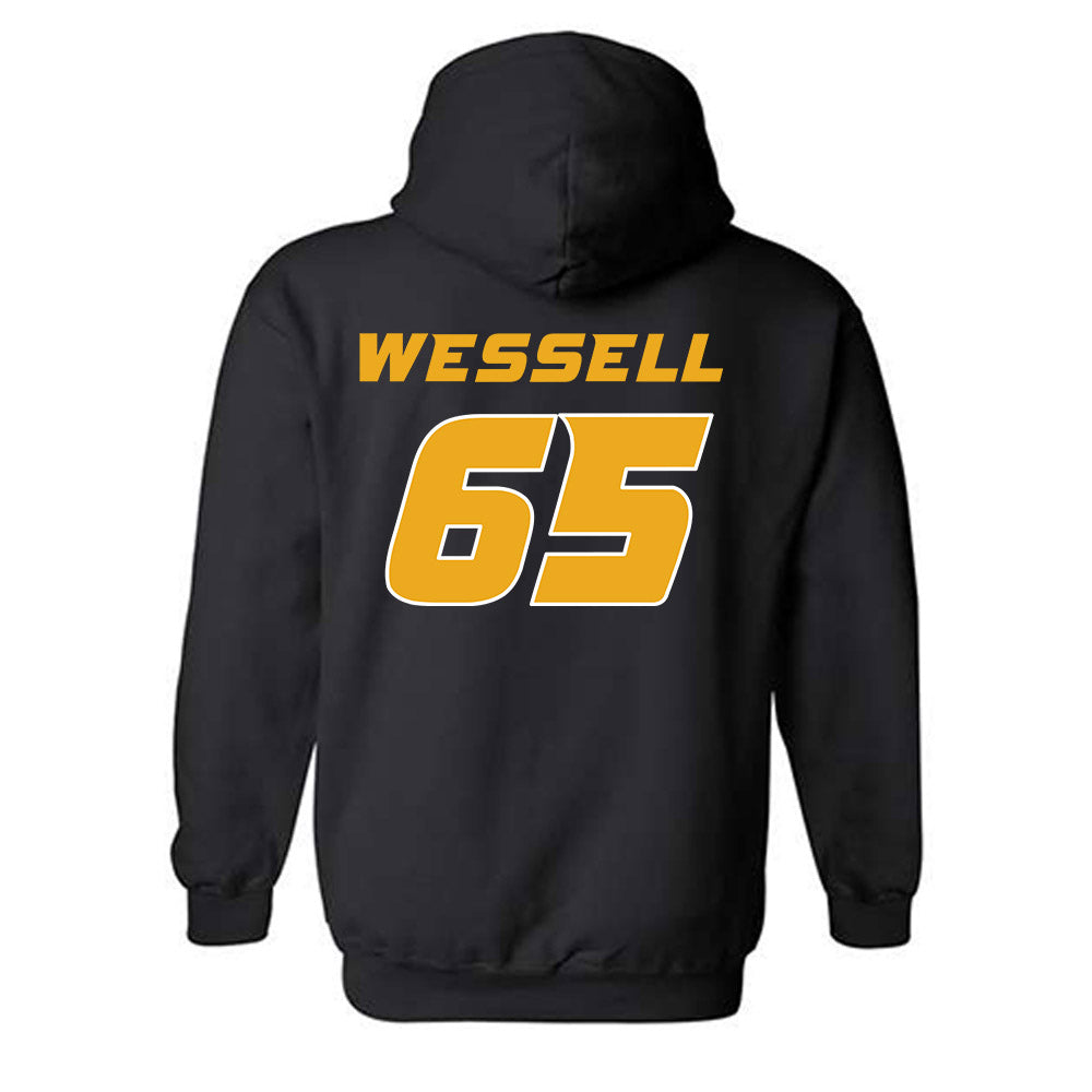 Missouri - NCAA Football : Brysen Wessell - Classic Shersey Hooded Sweatshirt-1