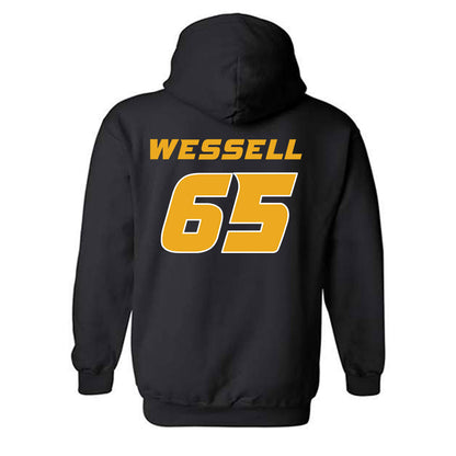 Missouri - NCAA Football : Brysen Wessell - Classic Shersey Hooded Sweatshirt-1