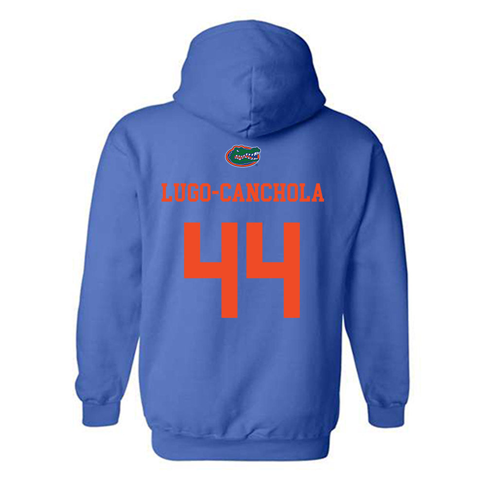 Florida - NCAA Baseball : Ernesto Lugo-Canchola - Generic Shersey Hooded Sweatshirt-1