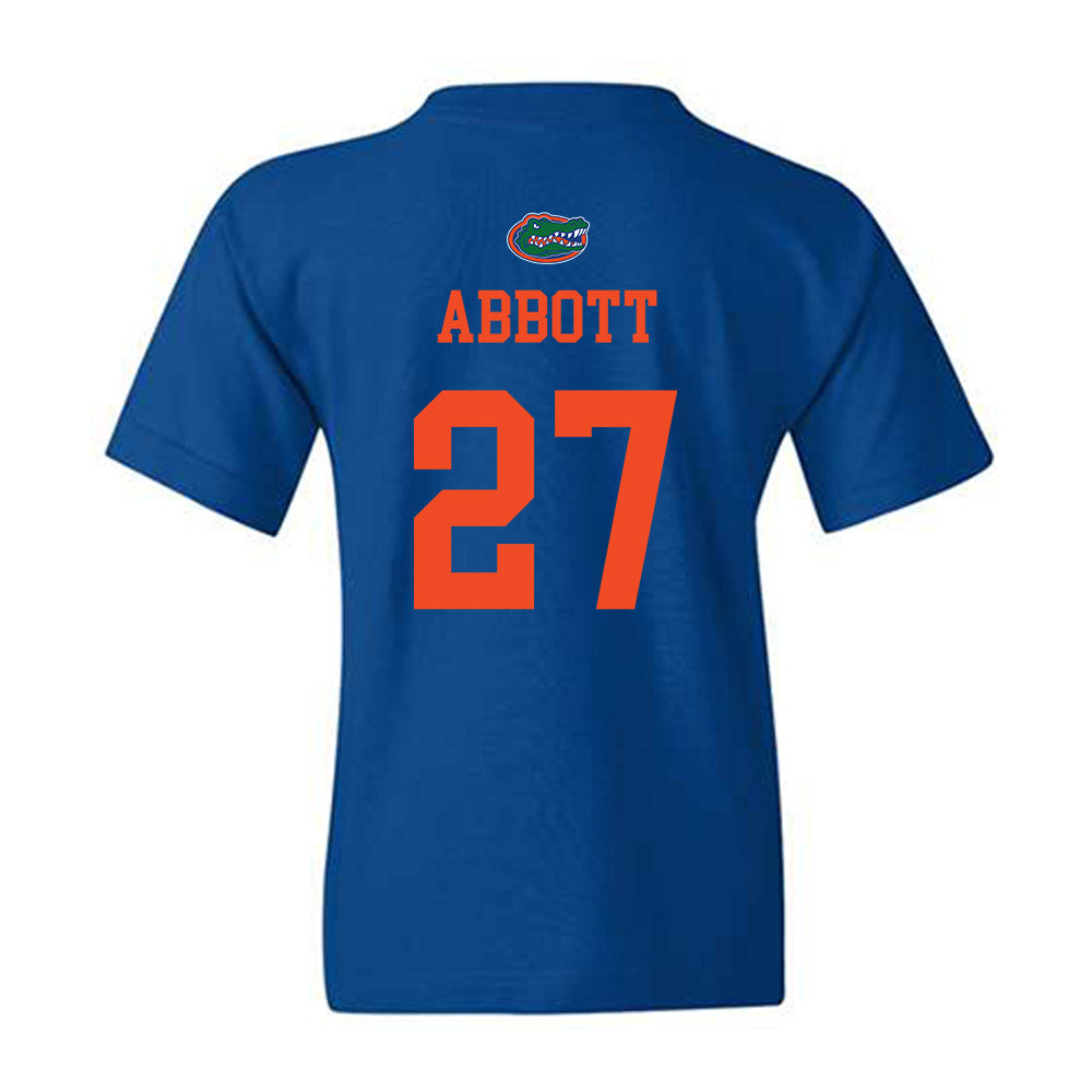 Florida - NCAA Women's Soccer : Norah Abbott - Generic Shersey Youth T-Shirt-1