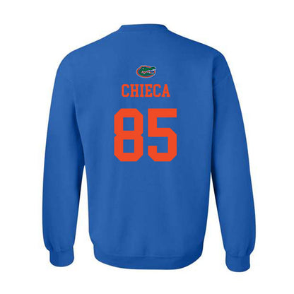 Florida - NCAA Football : Evan Chieca - Generic Shersey Crewneck Sweatshirt-1