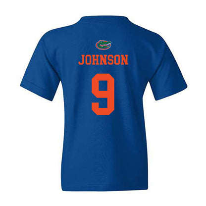Florida - NCAA Women's Lacrosse : Gabi Johnson - Generic Shersey Youth T-Shirt-1