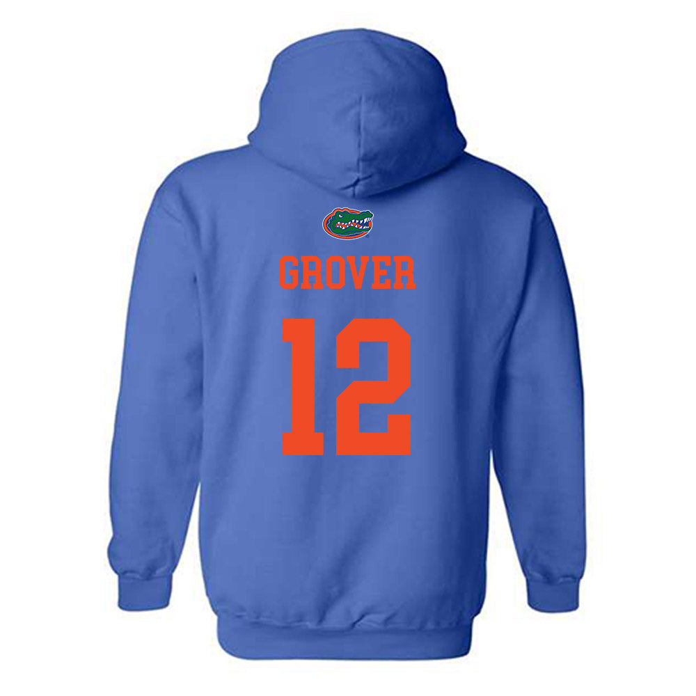 Florida - NCAA Softball : Kendall Grover - Generic Shersey Hooded Sweatshirt-1