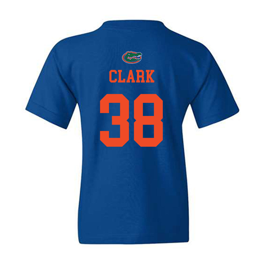 Florida - NCAA Football : Alec Clark - Generic Shersey Youth T-Shirt-1
