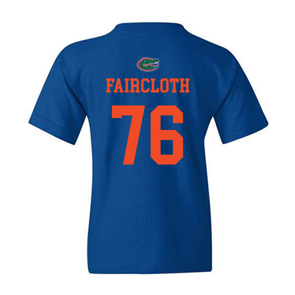 Florida - NCAA Football : Mark Faircloth - Generic Shersey Youth T-Shirt-1