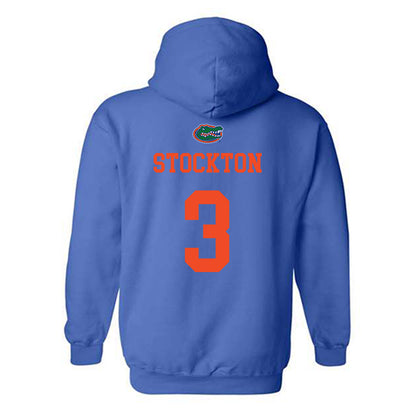 Florida - NCAA Football : Bailey Stockton - Generic Shersey Hooded Sweatshirt-1