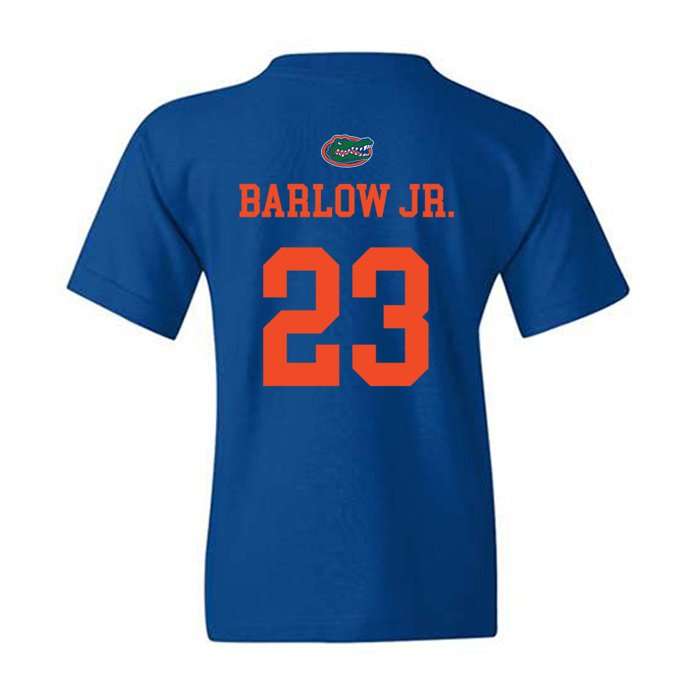 Florida - NCAA Baseball : William Barlow Jr. - Generic Shersey Youth T-Shirt-1