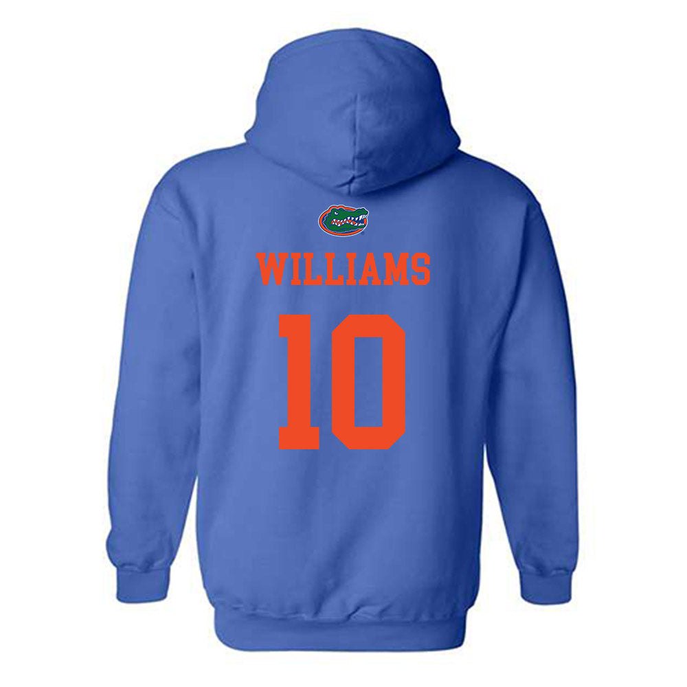 Florida - NCAA Football : Aaron Williams - Generic Shersey Hooded Sweatshirt-1