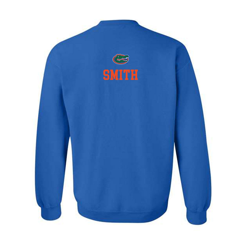 Florida - NCAA Men's Swimming & Diving : Liam Smith - Generic Shersey Crewneck Sweatshirt-1