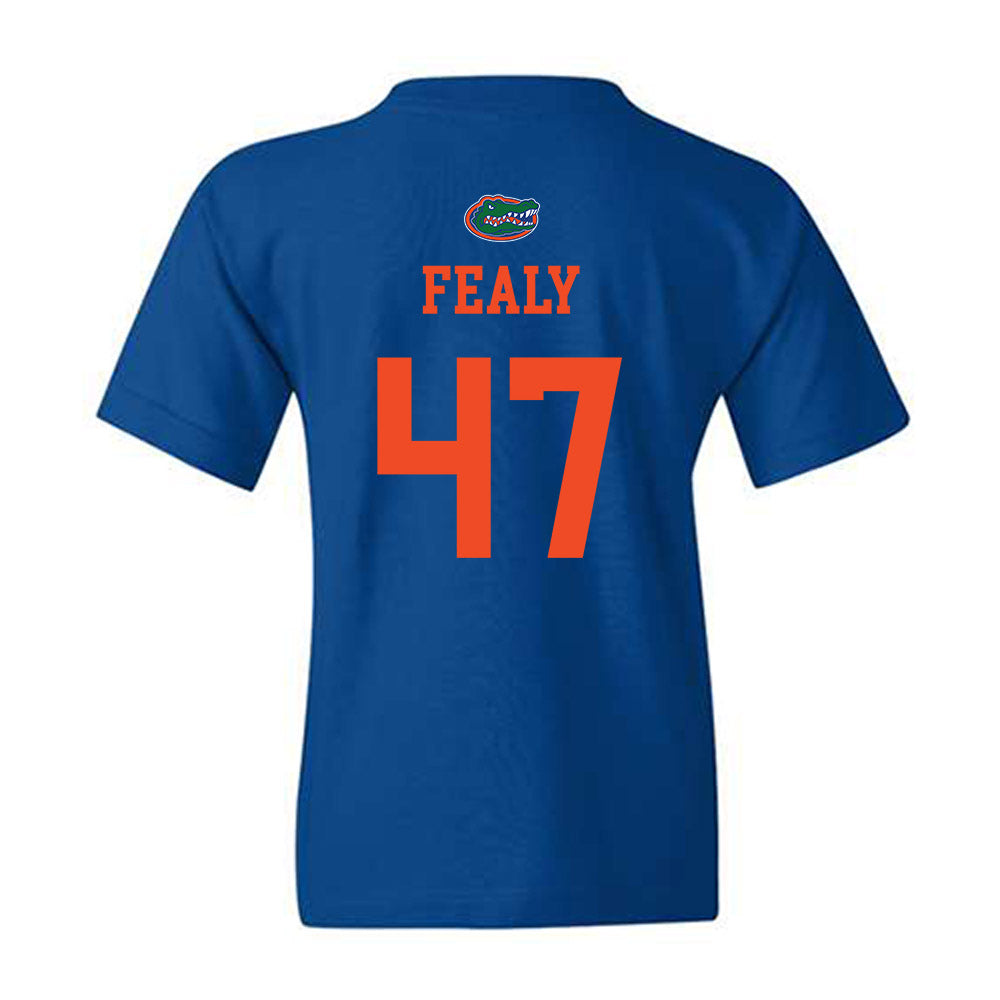 Florida - NCAA Football : Miller Fealy - Generic Shersey Youth T-Shirt-1