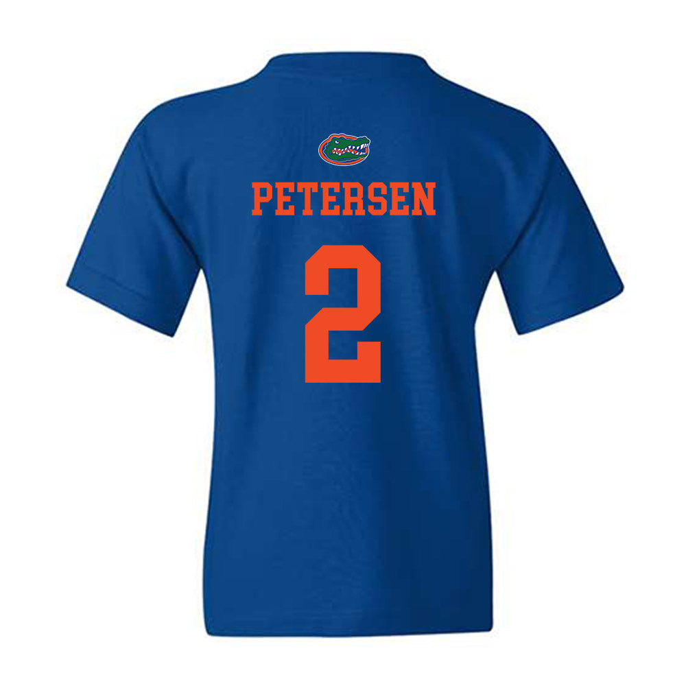 Florida - NCAA Women's Soccer : Ella Petersen - Generic Shersey Youth T-Shirt-1
