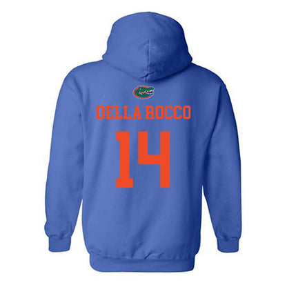 Florida - NCAA Women's Lacrosse : Sofia Della Rocco - Generic Shersey Hooded Sweatshirt