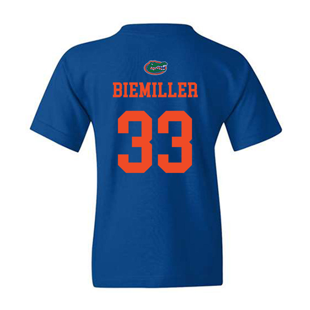 Florida - NCAA Baseball : McCall Biemiller - Generic Shersey Youth T-Shirt-1