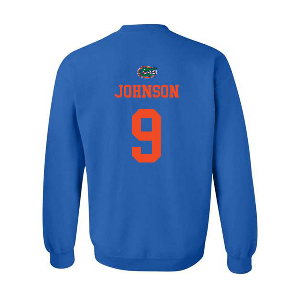 Florida - NCAA Women's Lacrosse : Gabi Johnson - Generic Shersey Crewneck Sweatshirt-1