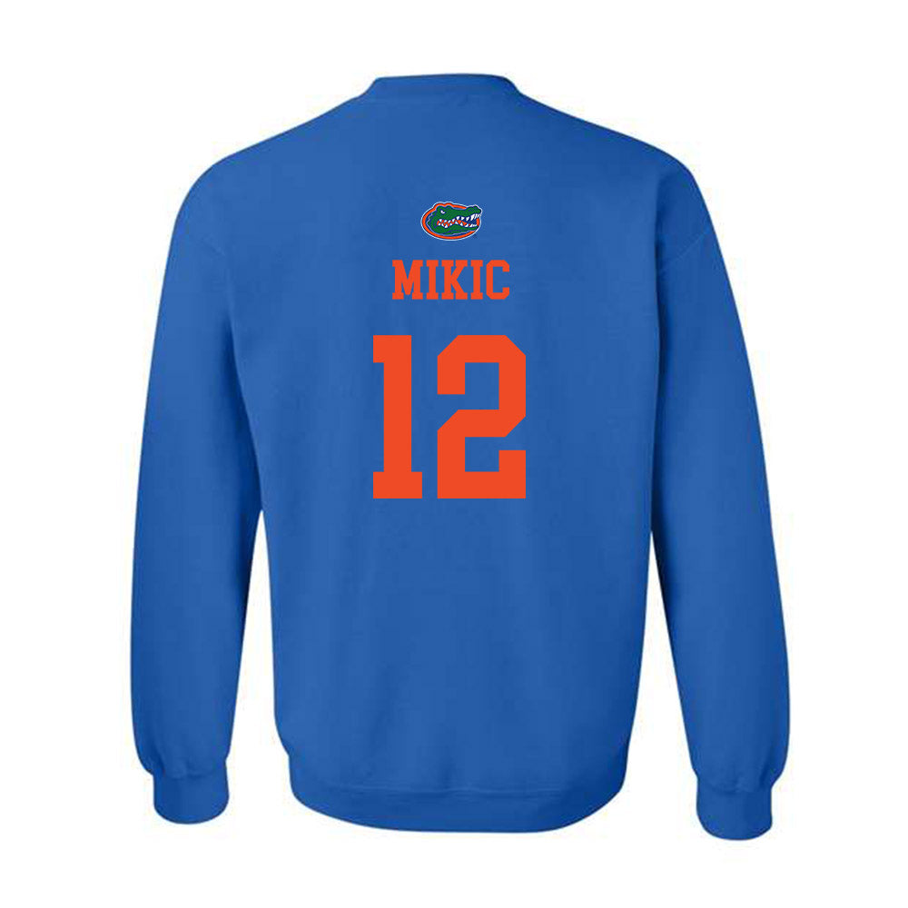 Florida - NCAA Men's Basketball : Viktor Mikic - Generic Shersey Crewneck Sweatshirt