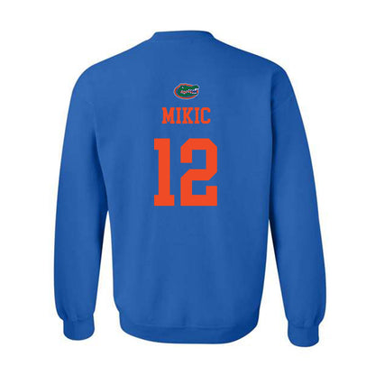 Florida - NCAA Men's Basketball : Viktor Mikic - Generic Shersey Crewneck Sweatshirt