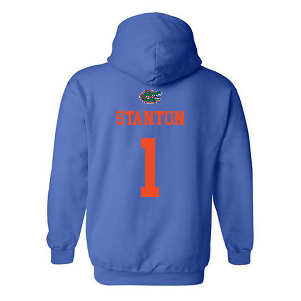 Florida - NCAA Softball : Caroline Stanton - Generic Shersey Hooded Sweatshirt-1
