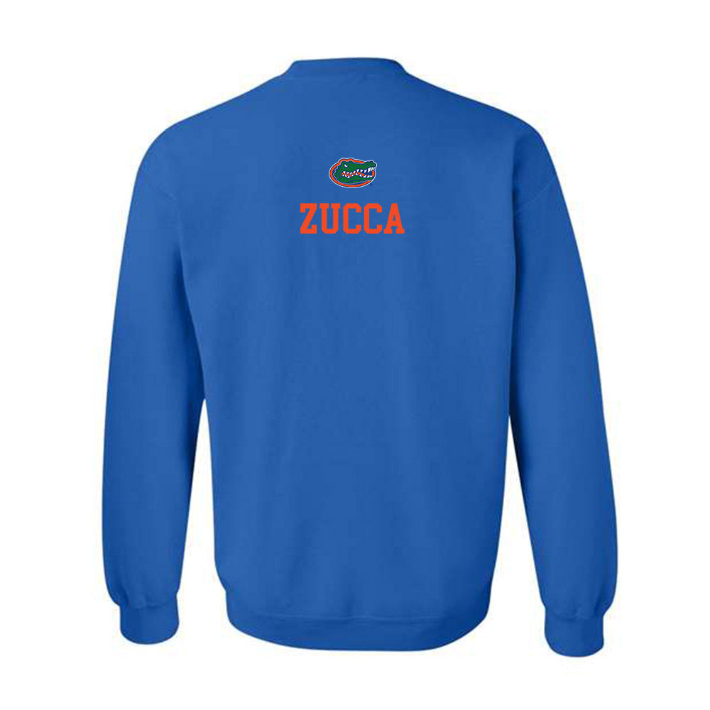 Florida - NCAA Women's Swimming & Diving : Francesca Zucca - Generic Shersey Crewneck Sweatshirt-1