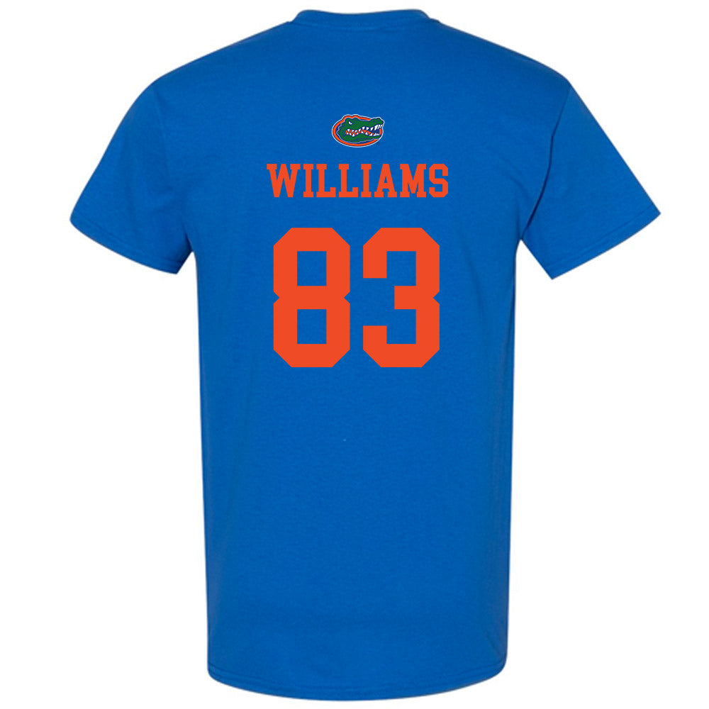 Florida - NCAA Football : Justin Williams - Generic Shersey T-Shirt-1