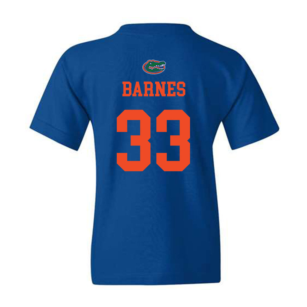 Florida - NCAA Women's Soccer : Skye Barnes - Generic Shersey Youth T-Shirt