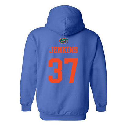 Florida - NCAA Baseball : Matthew Jenkins - Generic Shersey Hooded Sweatshirt