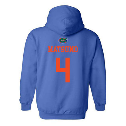 Florida - NCAA Softball : Kalie Matsuno - Generic Shersey Hooded Sweatshirt-1