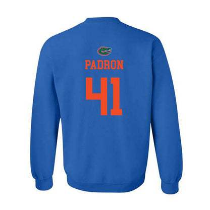 Florida - NCAA Football : Liam Padron - Generic Shersey Crewneck Sweatshirt-1
