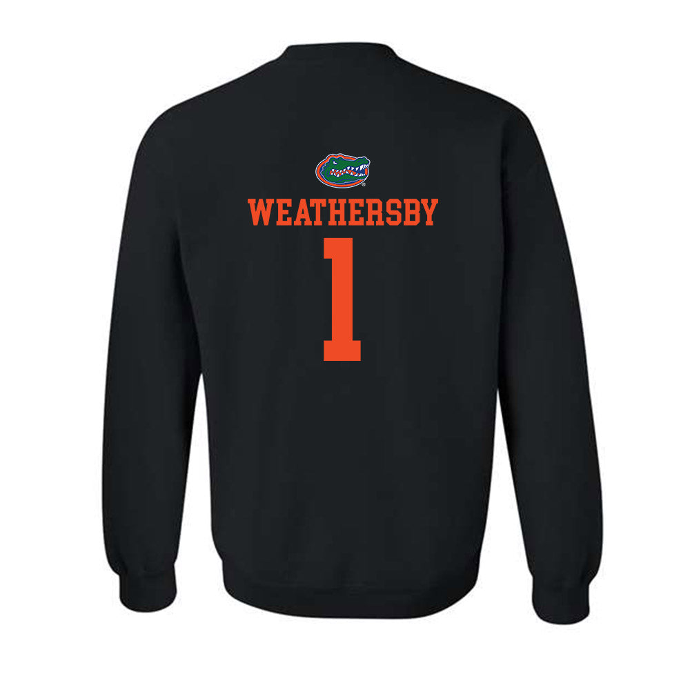 Florida - NCAA Women's Basketball : Jade Weathersby - Crewneck Sweatshirt-1