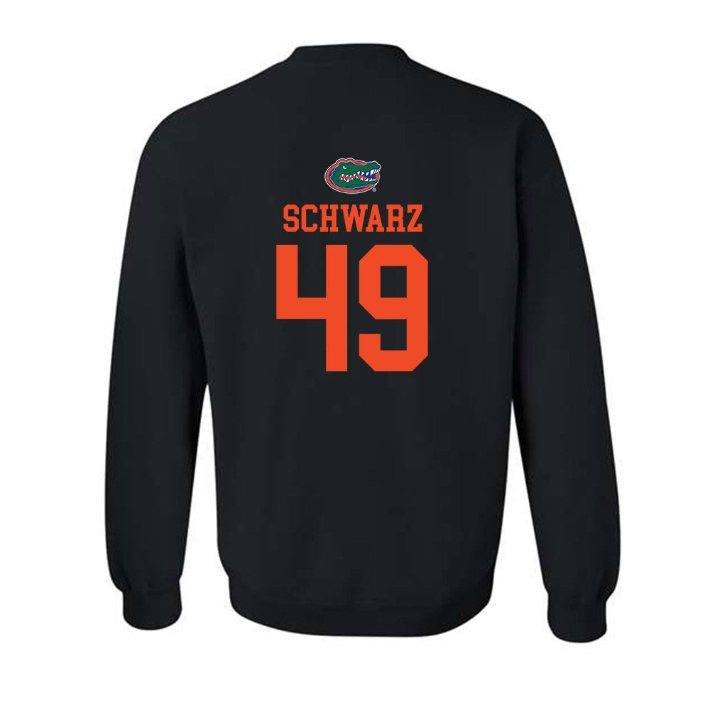 Florida - NCAA Baseball : Colton Schwarz - Crewneck Sweatshirt-1