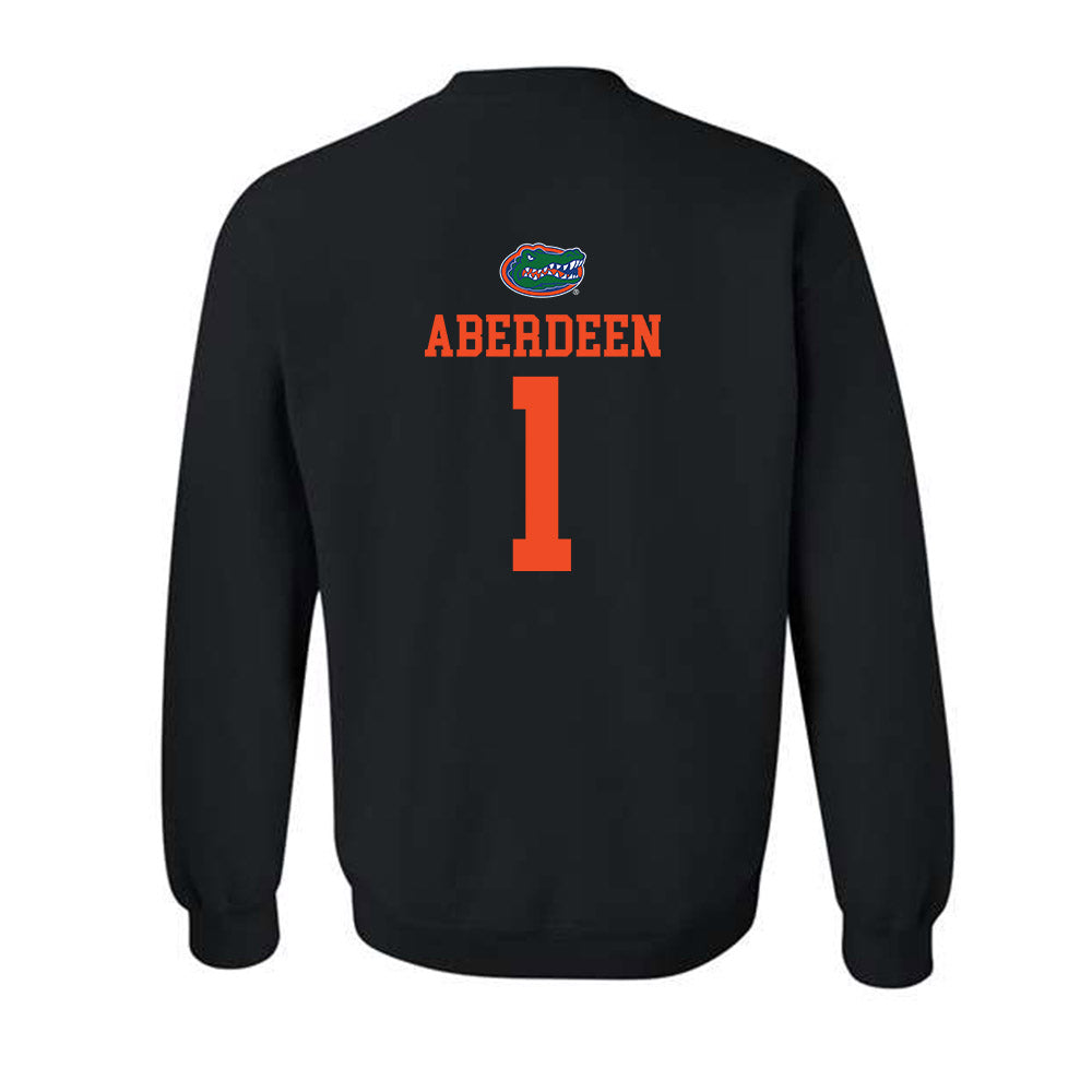 Florida - NCAA Men's Basketball : Denzel Aberdeen - Classic Shersey Crewneck Sweatshirt-1