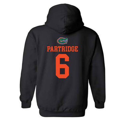 Florida - NCAA Baseball : Nic Partridge - Classic Shersey Hooded Sweatshirt-1