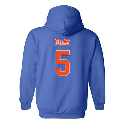 Florida - NCAA Women's Soccer : Mia Gray - Classic Shresey Hooded Sweatshirt-1