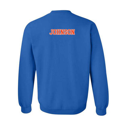 Florida - NCAA Men's Tennis : JanMagnus Johnson - Crewneck Sweatshirt-1