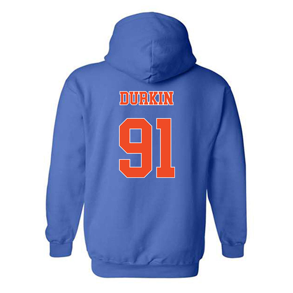 Florida - NCAA Football : Patrick Durkin - Classic Shresey Hooded Sweatshirt-1