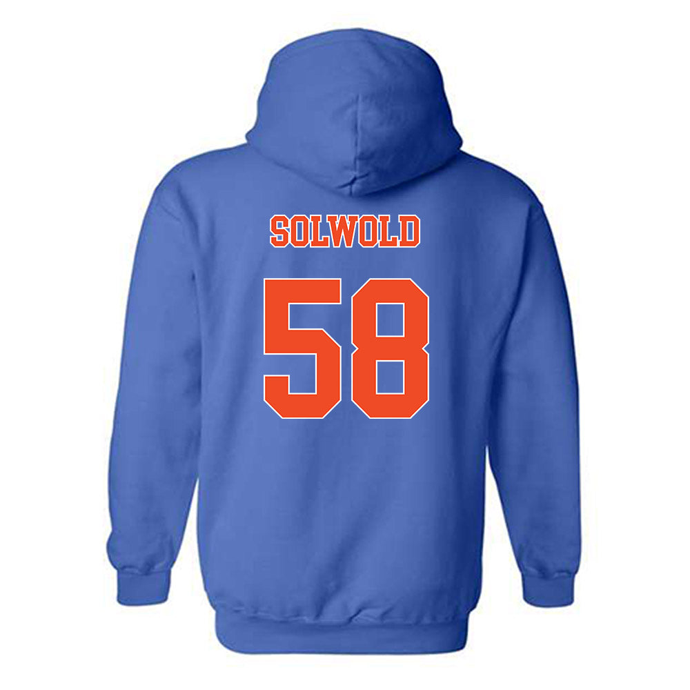 Florida - NCAA Football : Hunter Solwold - Classic Shresey Hooded Sweatshirt-1